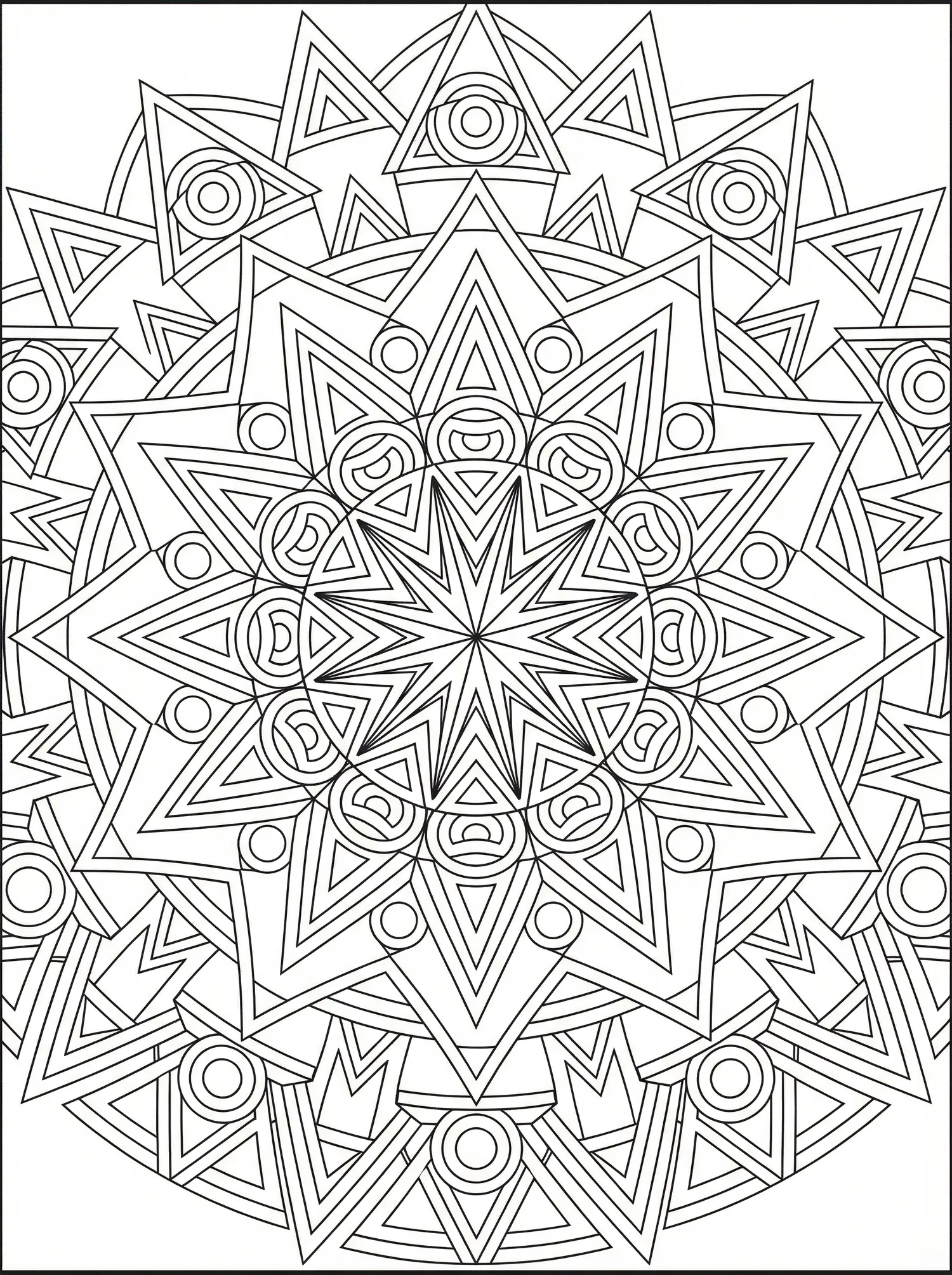 Harmonie Géométrique - pack Mandalas Zen